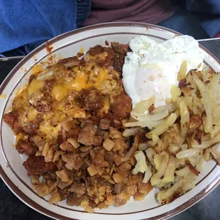 Adovada and chicharrones