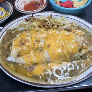 Chili burrito