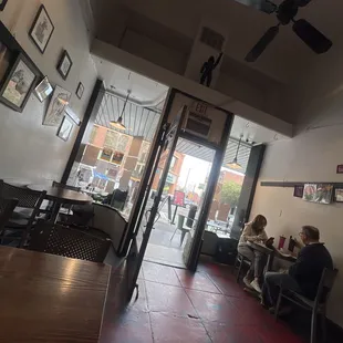 Inside of the coffee shop