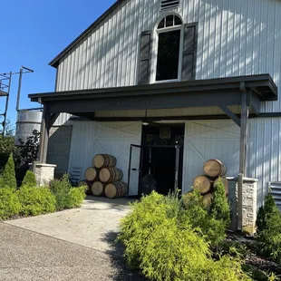 The way in to see the pot stills and cooking vats.