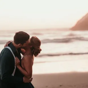 Engagement Photos at Sutro Baths in San Francisco.