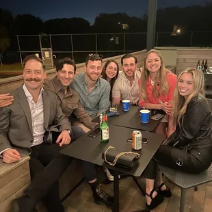 The newly renovated patio!