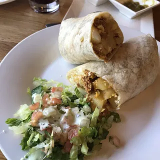 Chorizo Breakfast Burrito