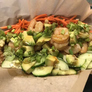 Shrimp Poke bowl