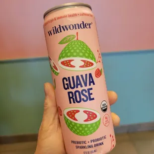 Guava Rose wildwonder soda