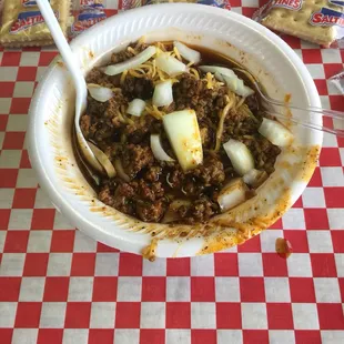 Best Chili!!! No beans!