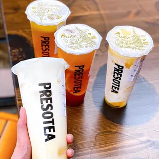 Yummy bobas &amp; fruit teas | IG: happyfoodieoc