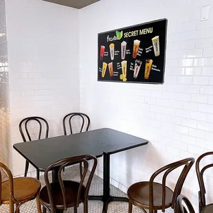 Indoor seating area | IG: happyfoodieoc