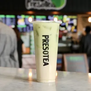 Avocado Jasmine Milk Tea