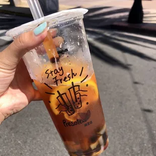 Lychee Strawberry Fruit Tea