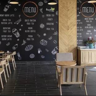 Interior decor/menu wall