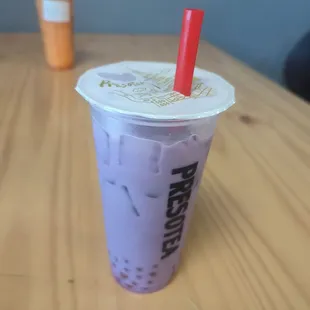 Taro milk tea