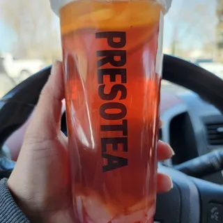 Lychee Strawberry Fruit Tea
