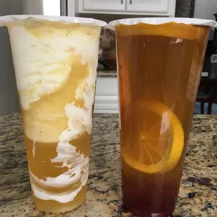 Passion Fruit Pineapple Creme Slush