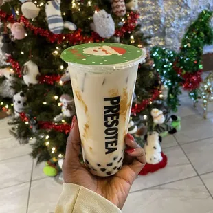 Creme Brulee Milk Tea