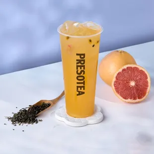 Grapefruit Green Tea