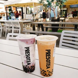 Taro Cloud and Milk Tea