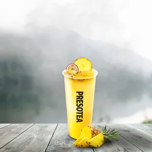 Passion Fruit Pineapple Green Tea