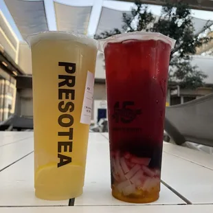 White Peach Fruit Tea