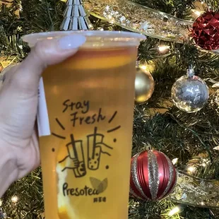 Signature fruit tea