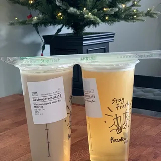 Hojicha Milk Tea