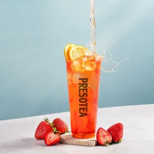 Strawberry Fruit Tea