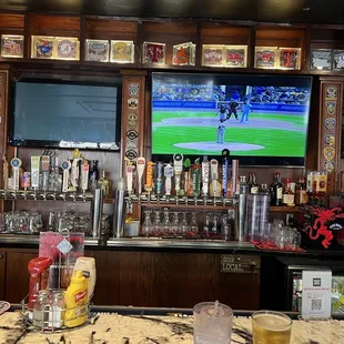 Good amount of tv's &amp; booze