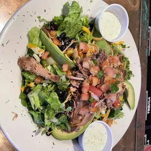 Cilantro Ranch Carnitas Salad