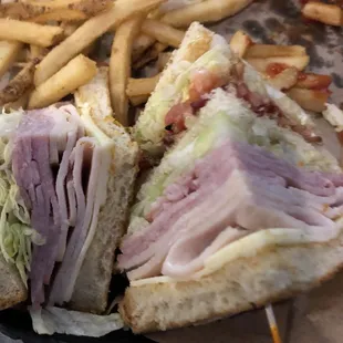 Press Box Club - lots of meat!!