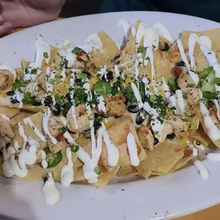 nachos, food
