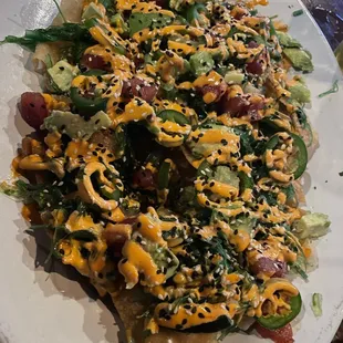 Poke nachos