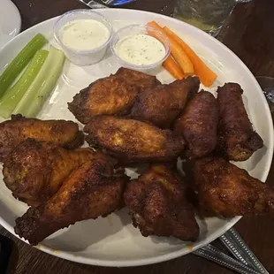 Wings (Full Order) buffalo bone in!