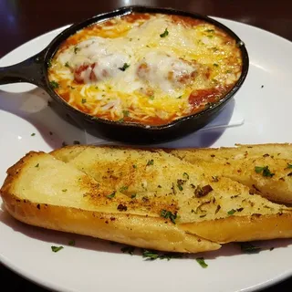 Papa Joe's Meatballs Plate