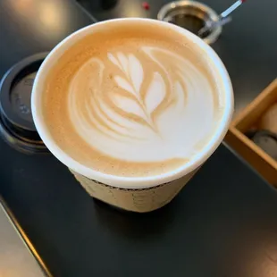Flat White w/heavy cream