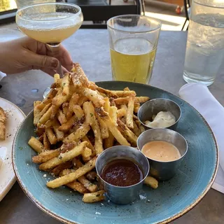parmesan truffle fries