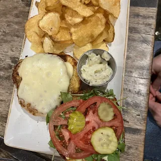 chicken burger