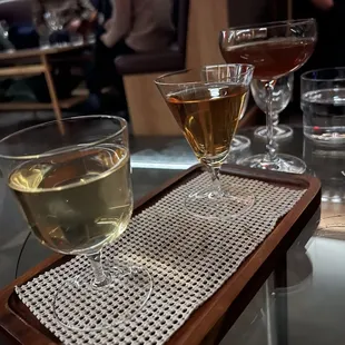 In a Cadillac (usually comes with nuts but I have an allergy) on the white board.   Background is Devil in a new dress