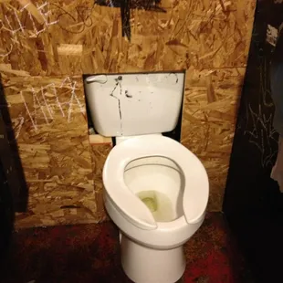 This is the guys bathroom nasty as hell