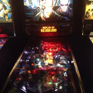 Old school arcade games and ping pong