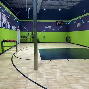 3 point shooting area