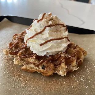 Churro waffle