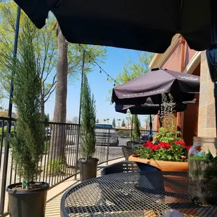 Beautiful upgraded patio. No more lowrider chairs