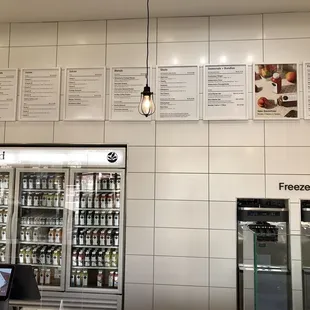 Zoom in for the menu