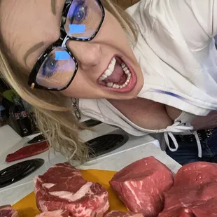 Presslers fresh steaks!!!!!