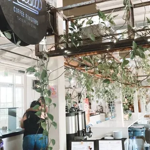 the interior of presta coffee roasters