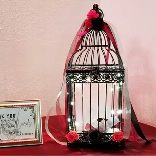 Gift and card table