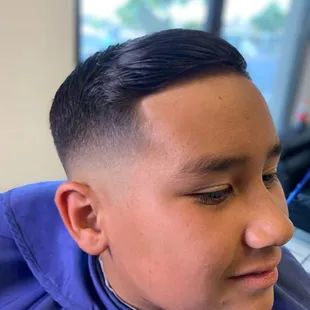 Razor fade for this handsome little gentleman (: