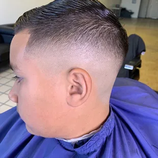 Razor fade for this handsome little gentleman (: