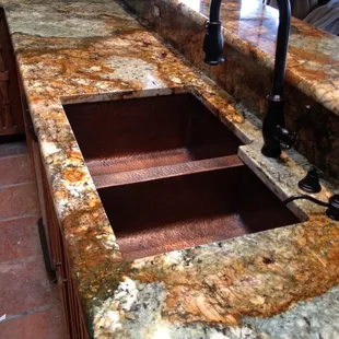 Atlas Granite with Copper Sink