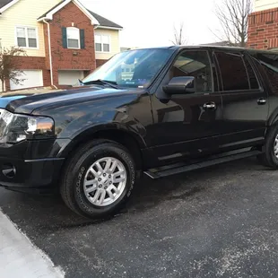 He's all cleaned up!